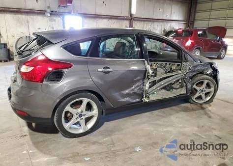 2013 Ford Focus Titanium from USA, damaged, VIN 1FADP3N24DL156545